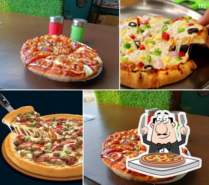 Order pizza at The Pizza Hub