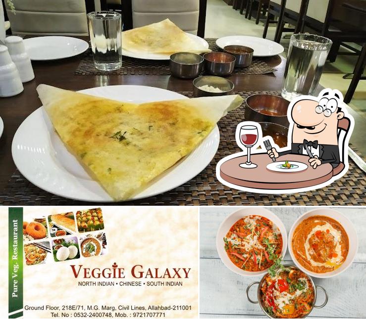 Food at Veggie Galaxy