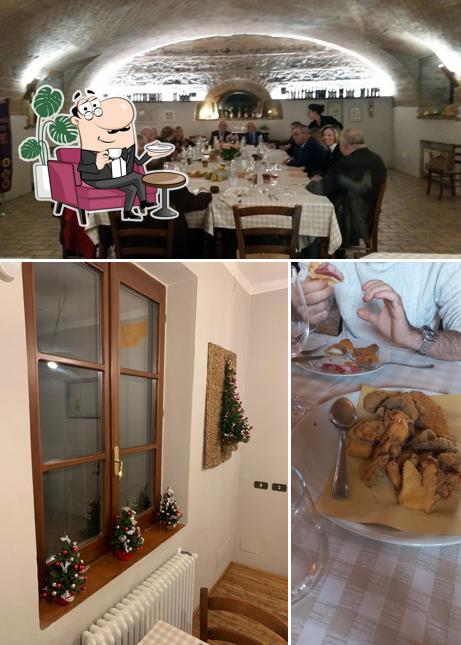 Dai un'occhiata agli interni di Osteria Moffelona