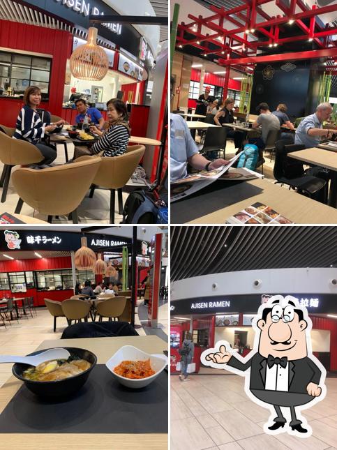Dai un'occhiata agli interni di Ajisen Ramen