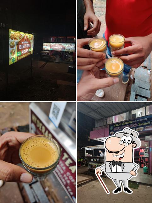 The exterior of hyderbadi tea point