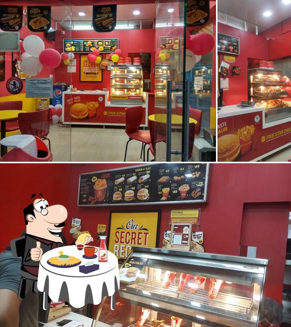 Treat yourself to a burger at FIVE STAR CHICKEN