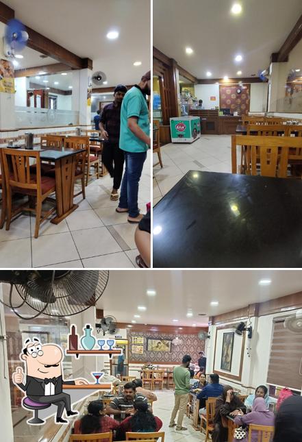 The interior of HOTEL UDUPI (PURE VEG)