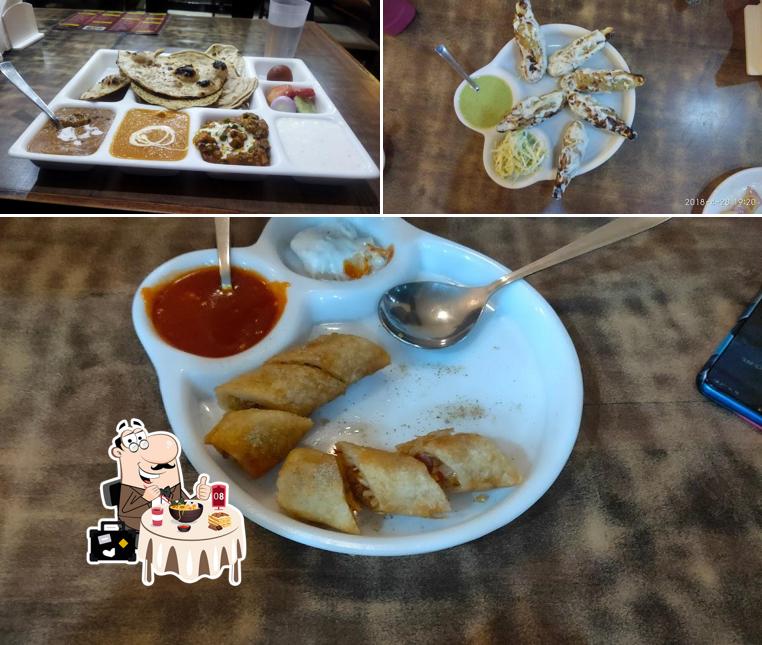 Food at Pops One Restaurant
