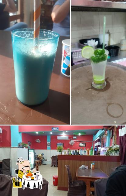 This is the image depicting food and interior at A B C RESTAURANT