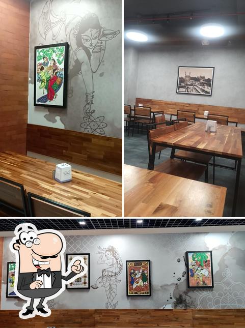 The interior of Amuktamalyada Restaurant
