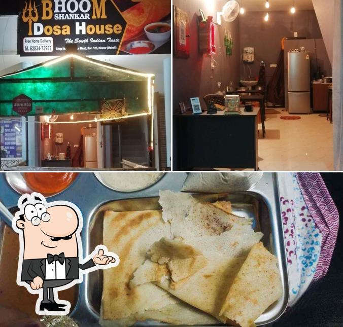 The interior of Bhoom Shanker Dosa House