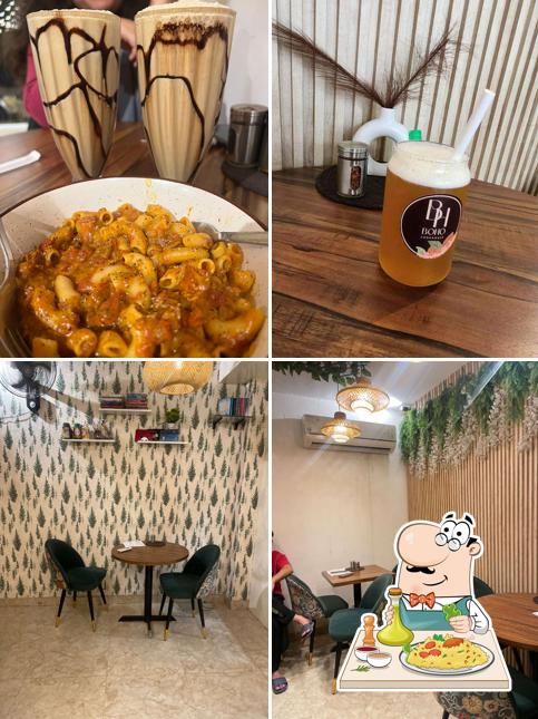 Among various things one can find food and interior at Boho Cookhouse