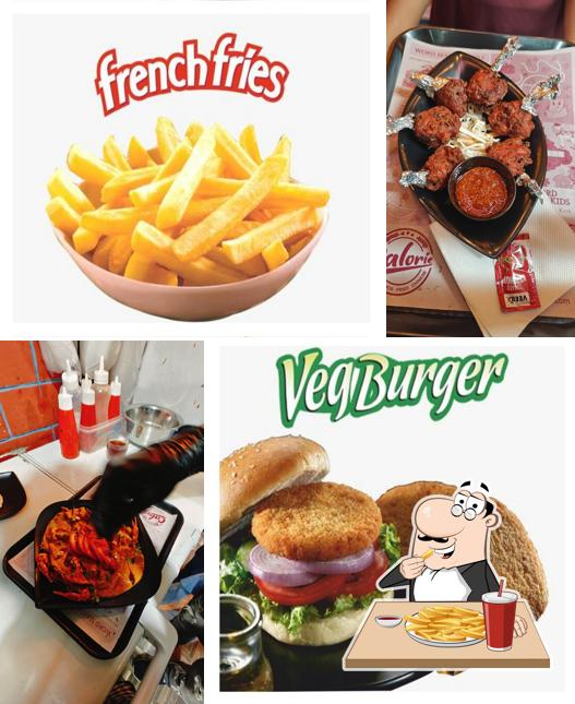 French fries at Calorie, Thodupuzha