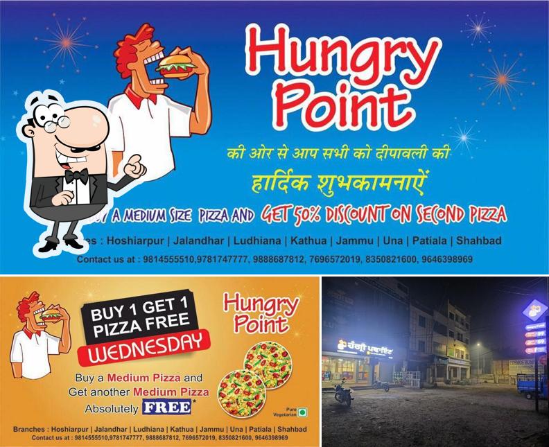 The exterior of Hungry Point - Jalandhar Model House