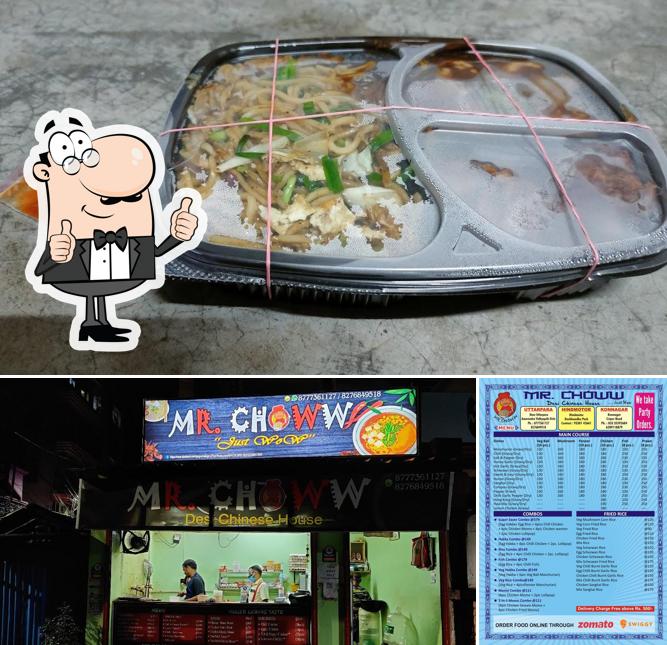 Look at the photo of MR. CHOWW