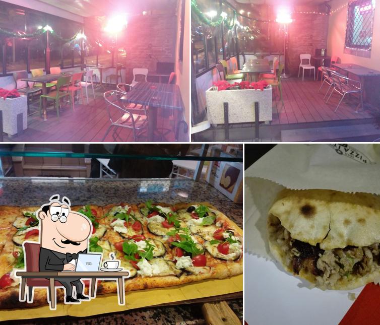 Questa è la immagine che mostra la interni e cibo di Ristorante indiano Il Gusto da Kamal
