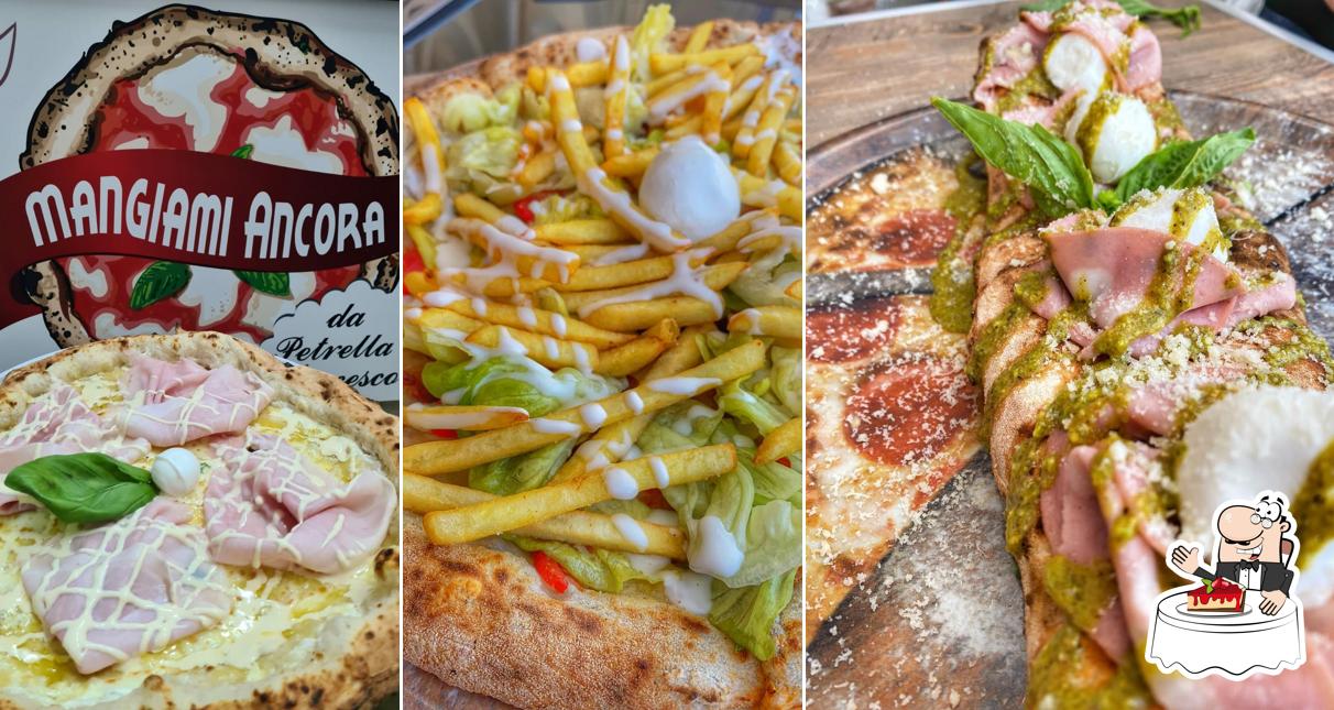 Pizzeria Mangiami Ancora offre un'ampia varietà di dolci