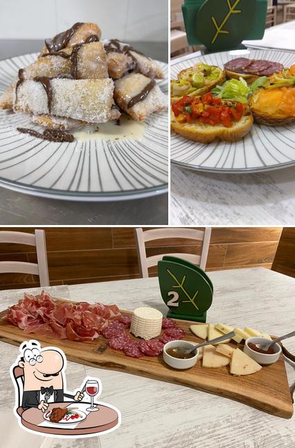 Prova i piatti di carne a Pizzeria Verde Basilico