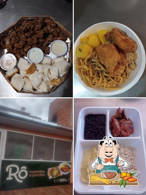 Rô marmitas e porções