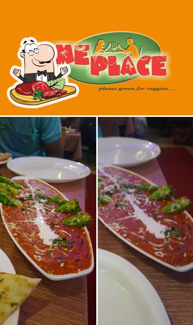 Beef carpaccio at Same Place restaraunt
