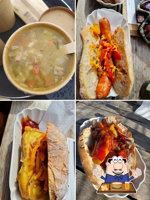 Zuppa di vongole al Tegia Miez