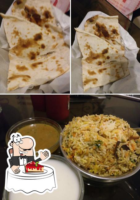 The Singhs' Hotel provides a number of desserts