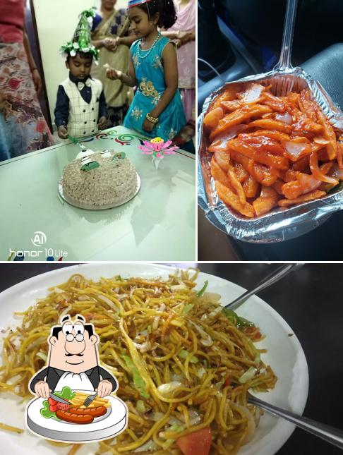 Food at Unique Bus Wale- Tasty bites chicken shop