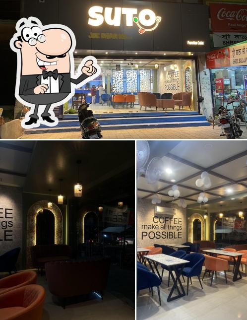 The interior of Suto Cafe Sangrur