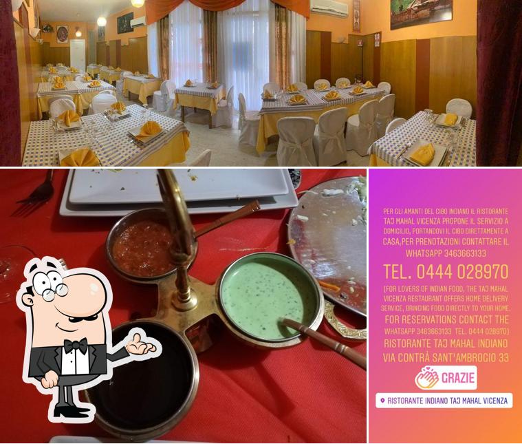 Siediti a un tavolo di Taj Mahal