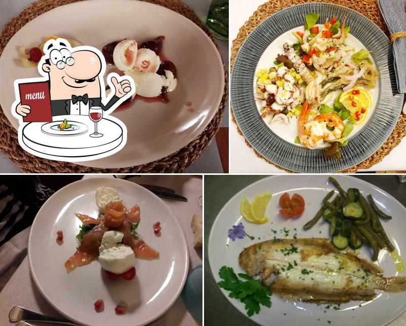 Ceviche al Albergo Al Pesce D'Oro