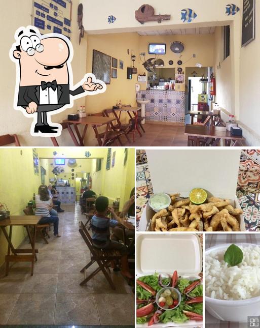 A imagem do Bar do Peixe - Bar do Vitinho’s interior e comida