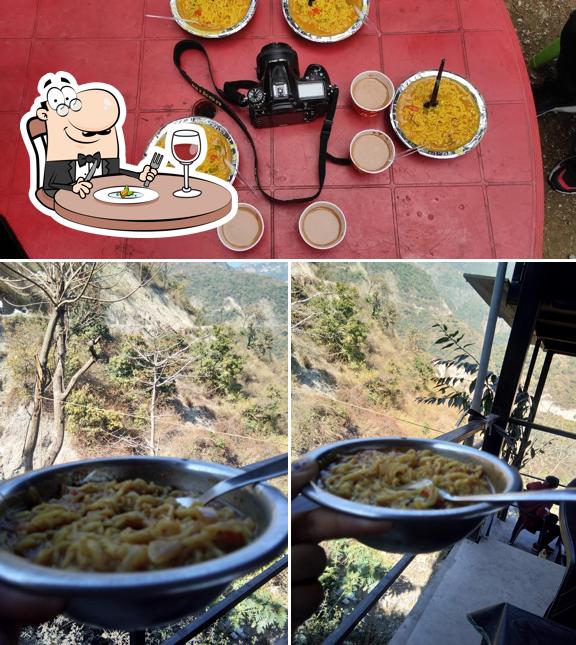 Meals at The cloud cafe