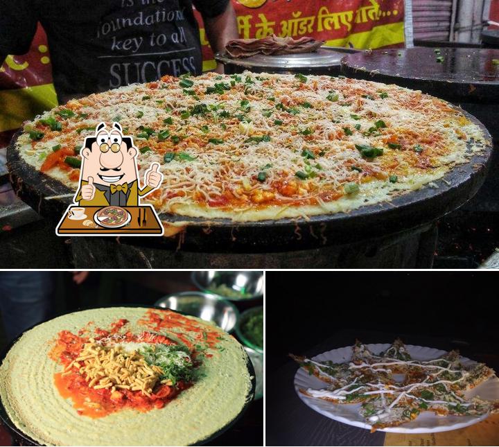 Try out pizza at Dosa Craft