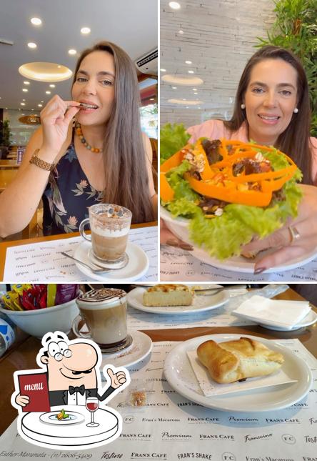 Platos en Fran's Café - Anália Franco