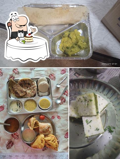 Balaji Foods and Nashta Point serves a selection of desserts