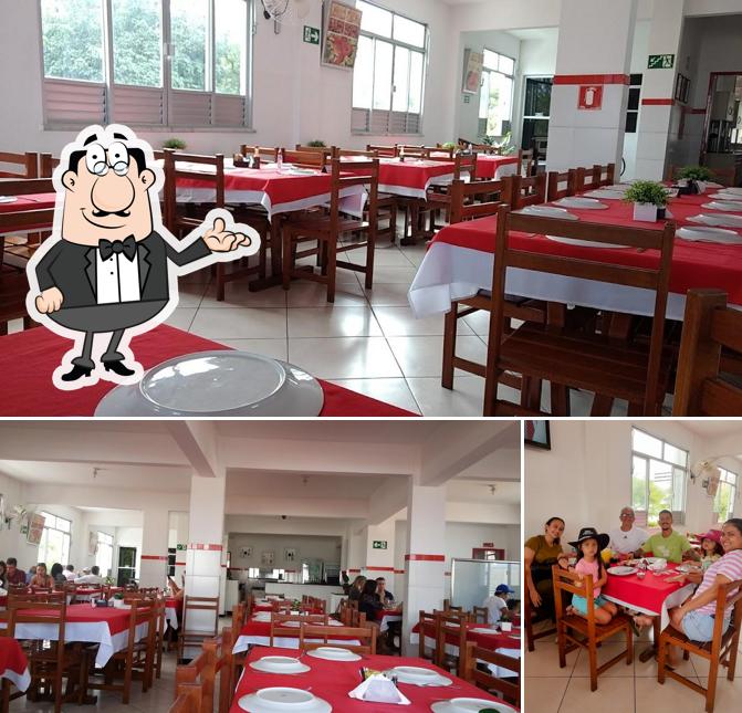 Veja imagens do interior do Galeto Prensado