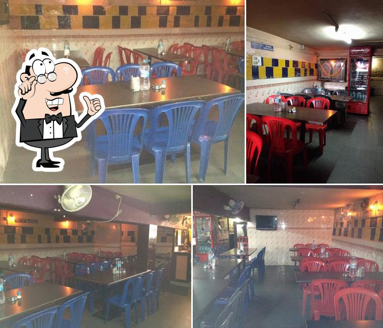 The interior of Karavali Lunch Home