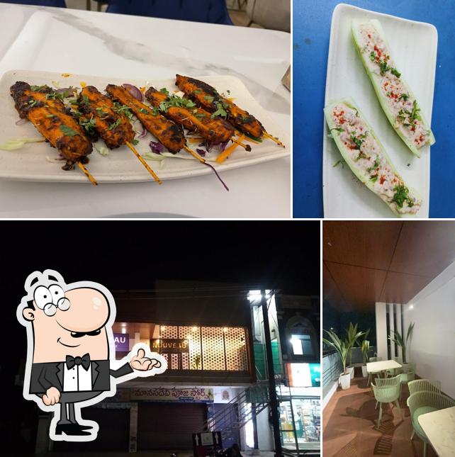 Among various things one can find interior and food at NOUVEAU - Cafe & Lounge
