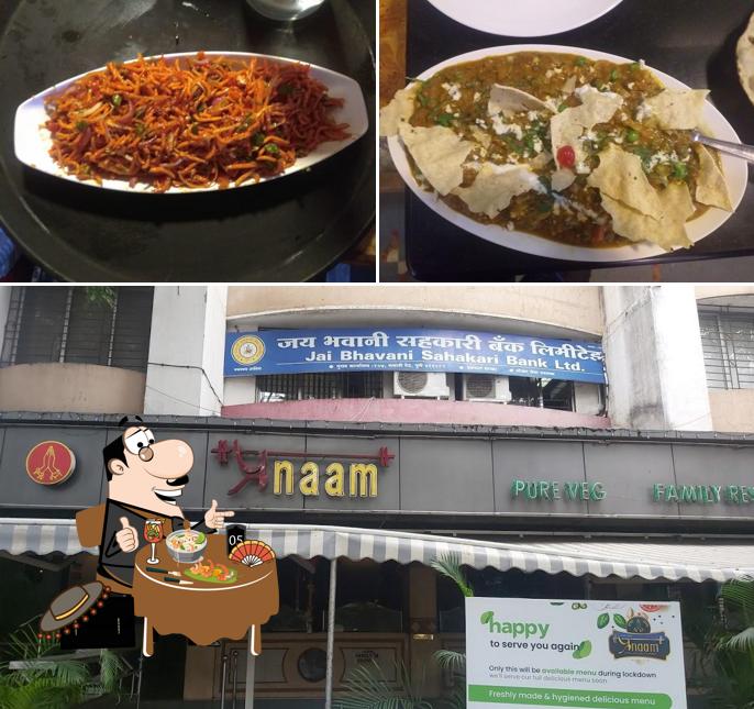 Food at Pranaam Pure veg restaurant - since 25 years estd. 2000