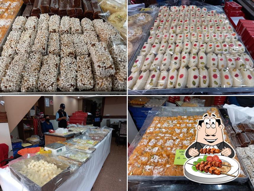 Food at Sri Om Foods and Sweets