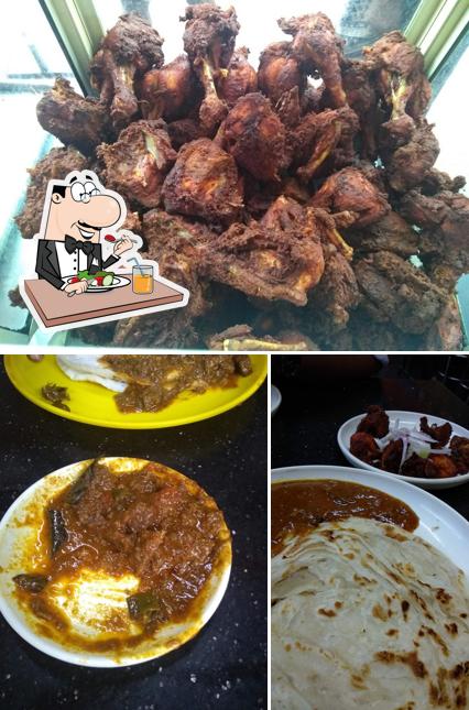 The restaurant's food and exterior