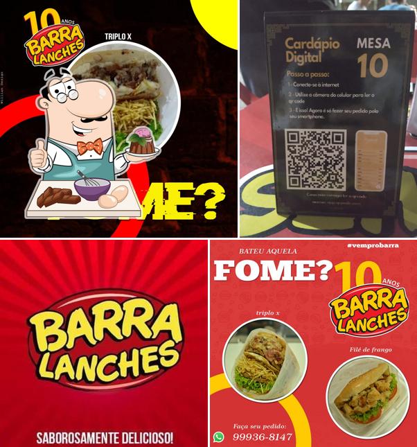 Barra Lanches serve uma variedade de sobremesas