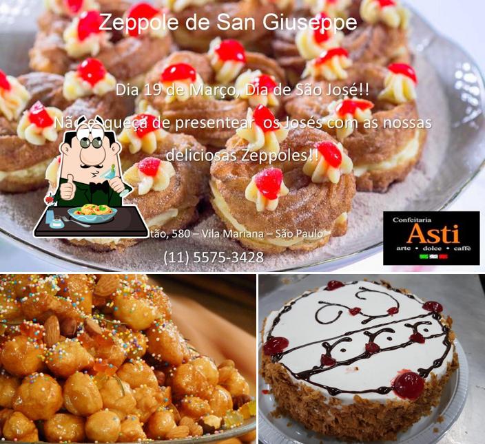 Comida em Confeitaria Asti