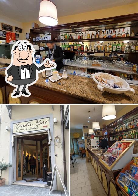 Gli interni di Dudù Bar
