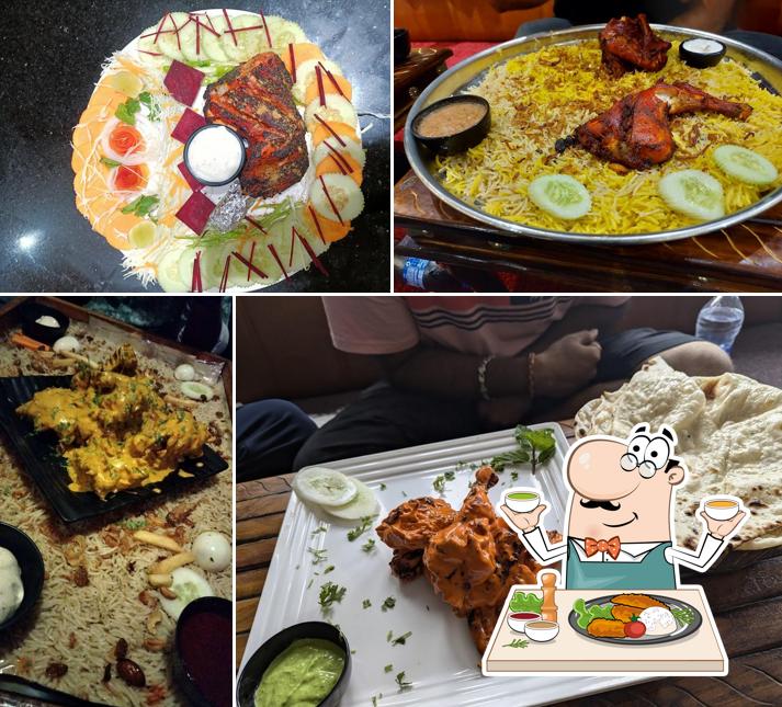 Food at Mandi King Elite Arabian Restaurant