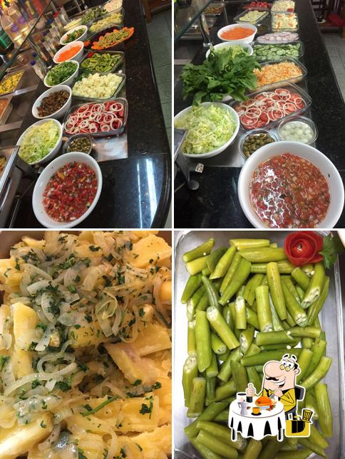 Comida em Manjericão Restaurante