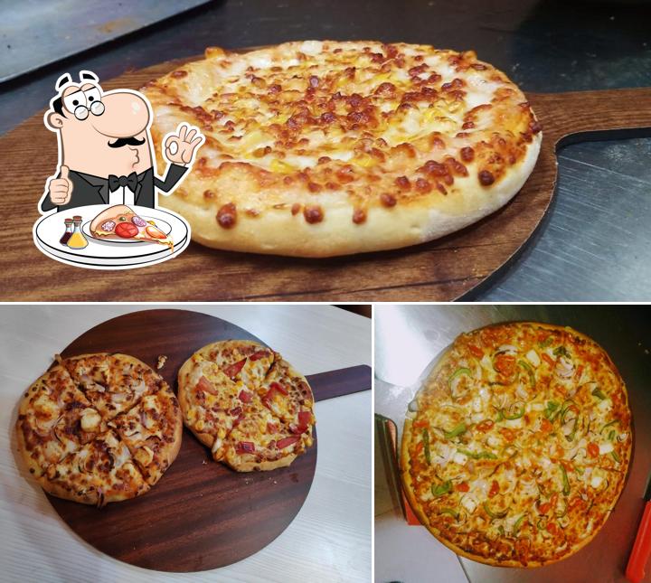 Order various types of pizza