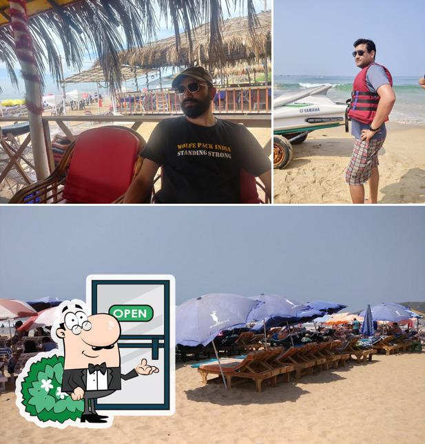 The exterior of Om Cafe Bar & Restaurant