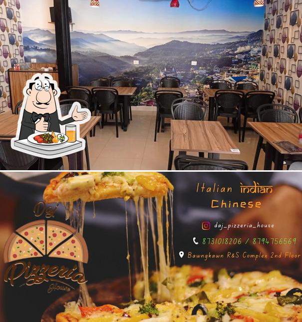 Meals at Daj Pizzeria House