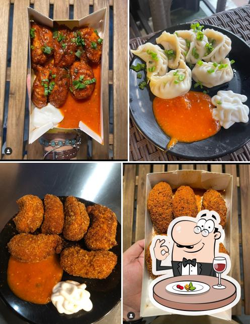Food at Greedy Momos
