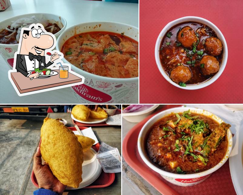 Meals at Haldiram's Food Caravan