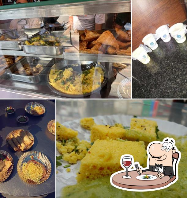 Food at Jalaram Lassi Centre & Khaman House