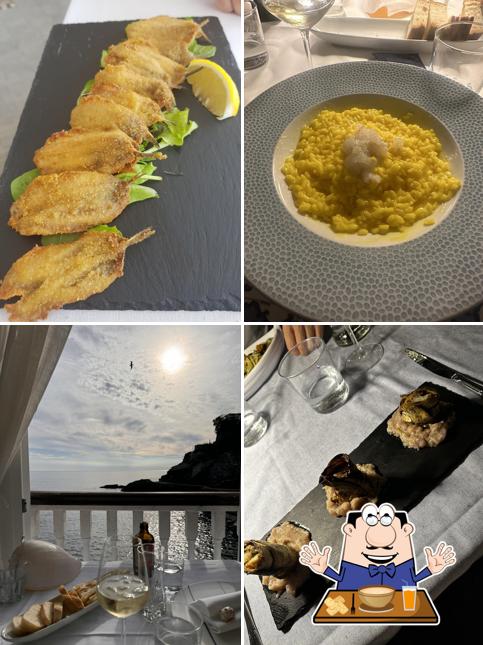 Platti al L'Arenella ristorante sul mare