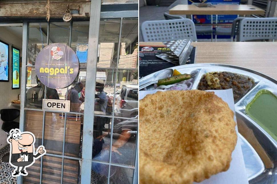 The interior of Nagpal Chole Bhature, Crossings Republik
